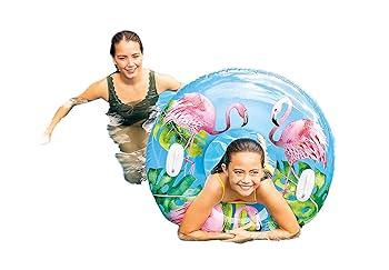 Intex Inflatable Transparent Pool Tubes | Pool Floats for Kids and Adults |