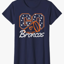 Broncos School Spirit for Men Women Kids T-Shirt S