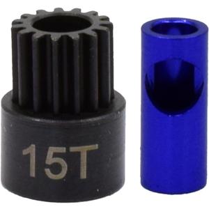 Hot Racing NSG815 15t Steel 48p Pinion Gear 5mm or 1/8