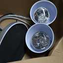 Food Heat Lamp,500W Commercial Food Warmer Lamp,Adjustable Food Warming Light with 3 Bulbs,2 Head Catering Heating Lamp for Kitchen Cafeteria Restaurant Buffet Parties