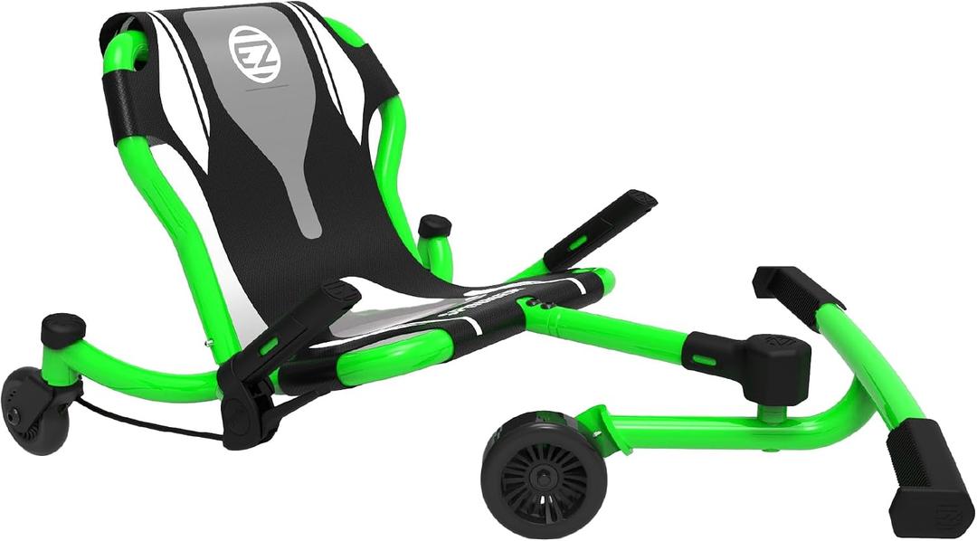 EzyRoller Spinner X Ride On Toy for Kids, Ages 4-12, Up to 154 lbs - Green