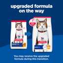 Hill's Science Diet Adult 7+ Dry Cat Food, Chicken, 7 lb. Bag (EXP 07/01/27)