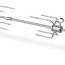 Weber Spirit & Pellet Rotisserie HeavyDuty Electric Motor, Stainless Steel Shaft & Forks, Fits Spirit Gas Grills & Searwood 600 Pellet Grill