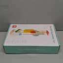 Kids Cleaning Set, Housekeeping Play Set Includes Broom Mop Duster Dustpan Brushes Rag and Organizing Stand, Cleaning Toys Gift for Toddlers Girls Boys Age 3-6, Solid Beech Wood (Blue)