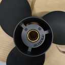 Upgrade OEM 13 Spline Tooth Aluminum Outboard Boat Propeller for Mercury Motos 30/35/40/45/50/55/60/70HP, Rh (10 1/2x13)