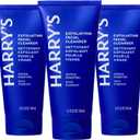 Harry's Exfoliating Facial Cleanser for Men, 5.1 oz, 3 Pack | Deep-Cleansing Daily Face Wash for Men with Volcanic Rock Gently Removes Impurities Without Drying Out the Skin