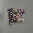 2 x Candy Cane Christmas Decorations, 50 PCS Colorful Plastic Fake Peppermint Candy Cane(1 Inch) Hanging Ornaments for Christmas Tree decoration Xmas Holiday Party Favors Supplies Decor Craft DIY