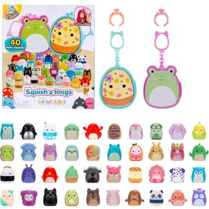 Squish-a-longs Multipack  Includes 2 Clip-a-Longs and 40 Mini-Squish