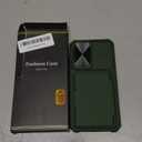 BXYJY Multifuncional Case for Samsung Galaxy S25+ Plus, Card Holder (4-5 Cards), RFID Block, Slide Lens Cover & Military Drop Protection, Heavy Duty Men Women Wallet Case for Samsung S25+ Plus, Green