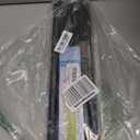 QINGYUN 2 Pack Spring Tension Curtain Rod 32.5 to 58 inch Adjustable Curtain Rods No Drilling Spring Loaded Curtain Rods for Windows Doors, Black