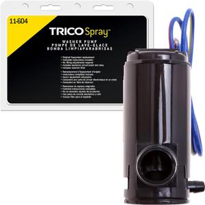 TRICO Spray Automotive Replacement Windshield Washer Pump (11-604) Fits Select Ford, Honda, Hyundai, KIA, Subaru, and Toyota Model Years