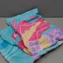 Gealaek 100% Cotton Hooded Towel for Toddlers 2-6 Years Boys Girls Kids Bath Pool Beach Towel Soft Absorbent Beach Poncho Little Mermaid