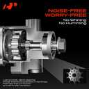 A-Premium Power Steering Pump, with Pulley, Compatible with Volvo XC90 2005 2006 2007 2008 2009 2010 2011, 4.4L Gas