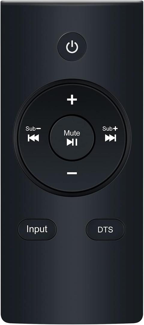PERFASCIN Replace Infrared Remote Control Fit for Vizio Home Theater Sound Bar Soundbar VSB207BT