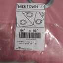 NICETOWN Voile Sheer Pink Curtains 90 inches Long for Girls Room, Grommet Casual Window Treatments with Light Filtering Airy & Elegant for Bedroom/Living Room, W54 x L90