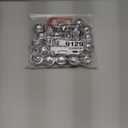 Geyee 24 Set Christmas Believe Bell Ornament 1.6 Inch Polar Sleigh Bell Bulk with Christmas Believe Ticket Ribbon Train Ticket Silver Xmas Tree Ornament for Xmas Party Favors Gift