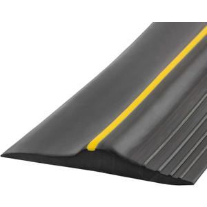 Papillon Garage Door Bottom Seal Strip, Weatherproof EPDM Rubber Threshold, Fits All Standard Doors, Easy for DIY Homeowners, No Adhesive (20Ft, Black)