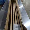 Not Just Sleek - These Wood Panels Eat Echo for Breakfast | Natural Oak Wood Slat Acoustic Panels  4PCS (94.5" x 7.9") | Sound-dampening Wall & Ceiling Panels for Stylish Noise Reduction & Dcor