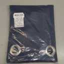 NICETOWN Blackout Draperies Curtains, Navy, 1 Pair, 42 x 78 inches, All Season Thermal Insulated Solid Grommet Top Blackout Curtains/Drapes for Kid's Room