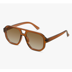 livho Trendy Polarized Square Aviator Sunglasses Women Men Square Eyewear Frame, Retro Sun Glasses for Women Men 2025 Shades
