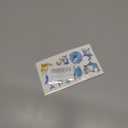 10 Sheets Shark Temporary Tattoos Birthday Themed Party Supplies Decoration Favors Cartoon Cute Sticker for Kids Boys Home Activity Class Prizes Carnival Christmas Rewards (green)