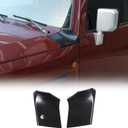 Hood Side Body Armor Outer Cowling Cover Compatible with Toyota FJ Cruiser 2007-2021, Body Armor Corner Guard Replacement, Engine Side Corner Guards Replacement Kit (Left+Right)