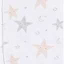 Gerber Unisex Baby 100% Cotton Flannel Receiving Blankets 30x30 Inches (Pack of 4), Celestial, One Size