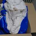 Royoliving Premium Feathers Down Duvet Insert Comforter Oversized King Size All Season Medium Warmth White 100% Cotton Cover with Corner Tabs (120x98, 77 oz)