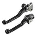 Clutch Brake Lever Set for KX450F for KX 450F for KX-450F for KX-450 F for KX 450 F 2013-2018 2019 Handle Levers Folding Brake Clutch Lever Grip Brake Clutch Lever(3)