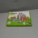 Magnetic Building Blocks 104PCS, STEM Magnet Blocks for Ages 4-8, Montessori Learning Toys for Kids, Sensory Magnetic Cubes for Boys & Girls, Educational Building Set for Birthday