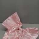 GUDELAK Large Pink Bow for Coquette Room Decor,43 x 24 Inch Satin Ribbon Pink Room Decor with Internal Support Layer, Big Pink Bow for Baby Shower Bridal Shower Wedding Bachelorette Party Graduation
