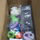 168 Pcs 24 Pack Assorted Halloween Party Favors Stationery Bulk Set for Kids Classroom, Goodie Bag Fillers Incl Halloween Bags, Notepads, Stamps, Rulers, Pencils, Stickers...Trick or Treat