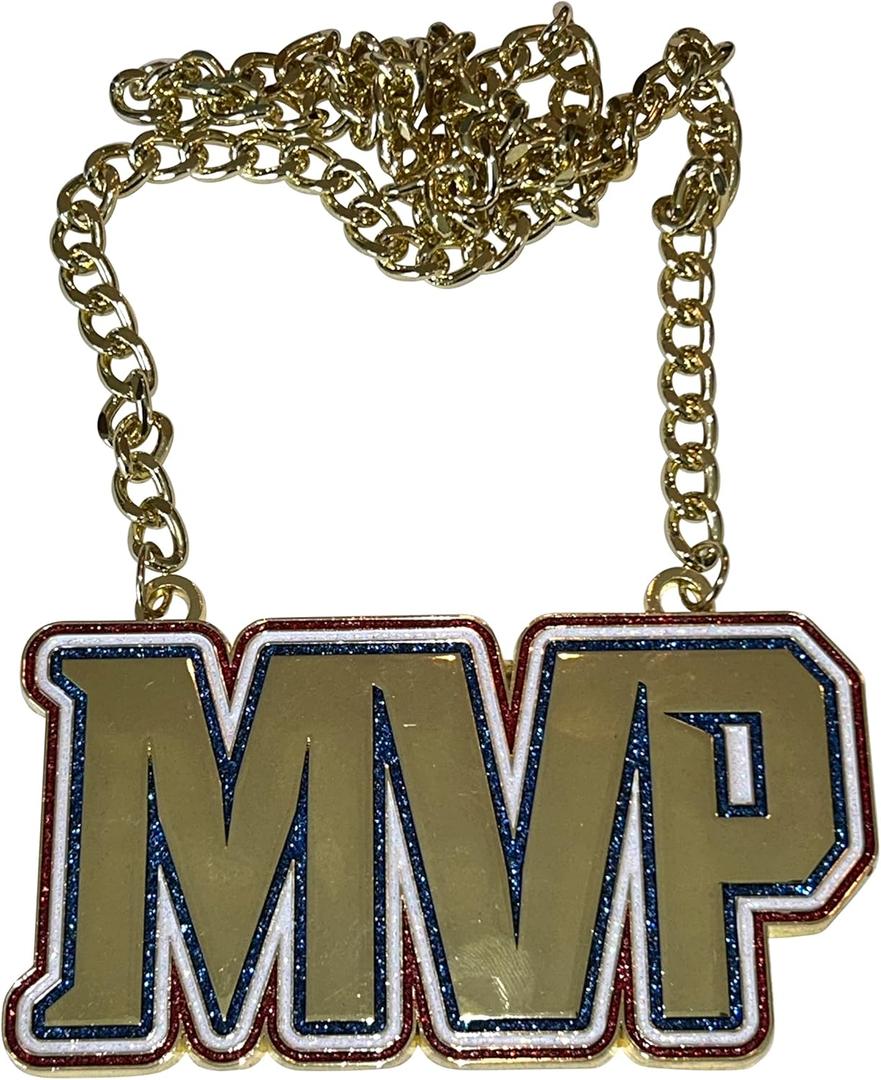 Express Medals Various MVP Most Valuable Player Champ Chains Award Gift Winner Tournament Prize Medal Trophy (Design 2)