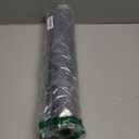 Kitchen Shelf Liner Drawer Liners, Non-Adhesive Refrigerator Liners Waterproof Fridge Mats with Strong Durable Kitchen Cabinets Mat for Drawers, Shelves, Pantry Black, 17.5"W x 393.7"L