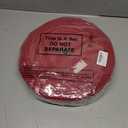 Syhood 2.5 Inch, 150 Yard Christmas Scarlet Velvet Ribbon with Gold Edge, Wired Ribbon Waterproof Velvet Decoration Wrapping for Xmas Tree Wreath Bows Floral DIY Craft Ornaments