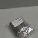 4 Pack Silicone Hot Handle Holder Cover Cast Iron Handle Cover Silicone Pot Holders Heat Resistant Assist Pan Handle Sleeve Non-Slip Pot Handle Covers for Cast Iron Skillet Metal Pan(Black) (2L)