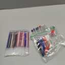 8 Pcs Heat Erasable Pens for Fabric with 64 Refills, Fabric Marking Pens for Sewing, Quilting, Embroidery, Dressmaking, Tailors Sewing Chalk Pencils