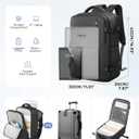 WONHOX Large Travel Backpack Carry on Flight Approved Laptop Work Business Backpack for Women Men Mochila de Viaje