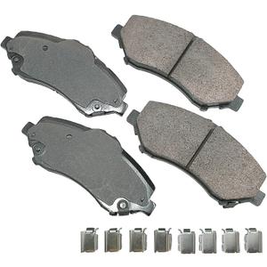 Akebono Brake Pad Set (ACT1273) , GREY