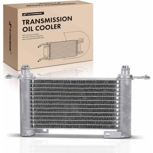 A-Premium Transmission Oil Cooler Compatible with Chevrolet Silverado 1500, Tahoe, Suburban 1500, Avalanche 2500 & GMC Sierra 2500 HD, Yukon, Yukon XL 1500 & Cadillac Escalade, Escalade ESV/EXT