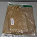 qiqee 26-Packs Brown Gift Bags with Handles Bulk 8.3"x3"x 6" Small Size Kraft Paper Bags Multiple Uses (Small Size)