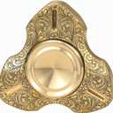 FREELOVE Metal Fidget Spinner, Brass Heavy, Long Spinning Toys, Cool Silent, Small Mini 2nd Fox Figette Spiner for Adults Men Anxiety, Quiet Bearing, Relief Brass