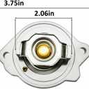 Engine Coolant Thermostat And Housing Assembly Fits For Chevrolet Colorado 2004-2012 For Gmc Canyon 2004-2012 For Hummer H3 H3T 2006-2010 For 2006-2008 Isuzu i-280 i-290 i-350 i-370 15-11073