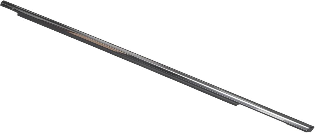 Motoforti Weatherstrip Window Seal, Window Trim Seal Belt, for Toyota Camry 2002-2006, PVC, Front Left, No.7572033080, Silver Tone, 1pc