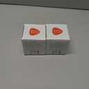 2 x Migipaws 2-in-1 Interactive Cat Toy Ball  Paw Friendly Kicking Chasing Ball with Bonus Fluffy Tail for Indoor Cats Random Rolling Auto Escape Corners Tangle-Free Quiet USB Rechargeable (Blue)