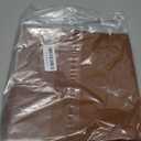 Faux Leather Throw Pillow Covers 20x20 inch Set of 2 Thick Cognac Brown Large Decorative Modern Boho Farmhouse Bedroom Living Room Square Cases for Couch Bed Sofa