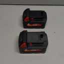 2 Pack Replacement for Milwaukee M18 Battery 8.0Ah - 18V Lithium-ion High-Capacity Power Batteries, Compatible with 48-11-1860, 48-11-1850 & More Cordless Tools