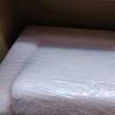 SLIGUY Toddler Couch Convertible Sofa to Lounger Pull Out Couch Sherpa Cover Dark Pink, Medium
