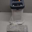 MOPALL Mop and Bucket with Wringer Set for Home, Hands-Free Flat Mop and Bucket Set for Floor Cleaning and Window Wall Cleaner, Wet and Dry Mop with 61" Long Handle and 3 Microfiber Pads