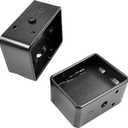 Rough Country 4" Fabricated Steel Rear Lift Blocks | 9/16" Pin - 6593